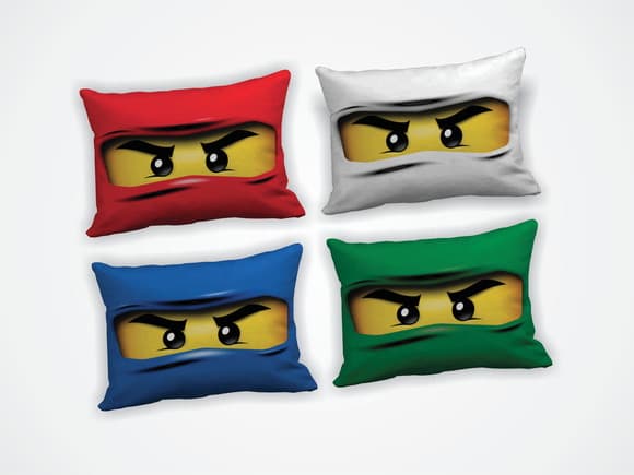 Almofada 18x28cm Personalizada Ninjago