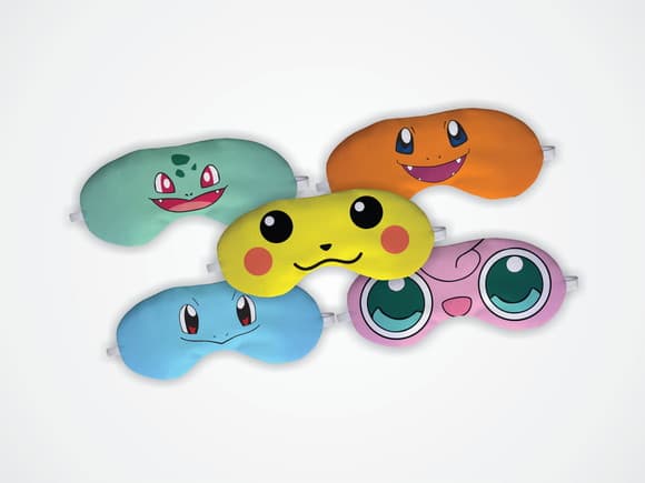 Lembrancinha Mascara de Dormir Festa Pokemon