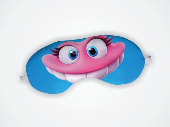 Mascara Dormir Personalizada Bala Fini