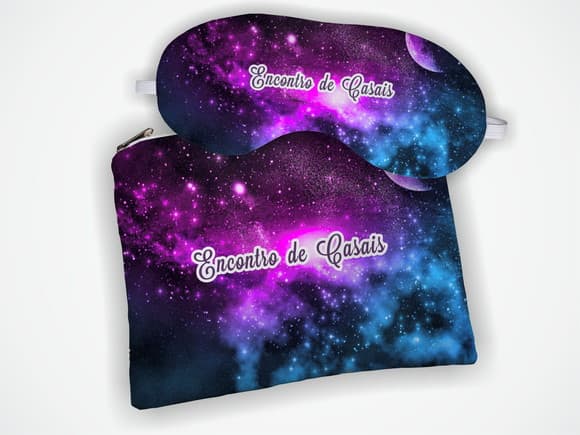 Kit Necessaire + Mascara Galaxia