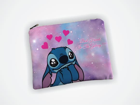 Necessaire 19x13cm Personalizada Stitch