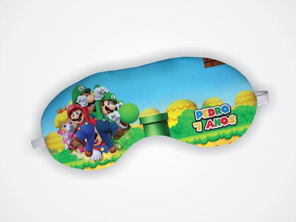 Máscara Dormir Super Mario