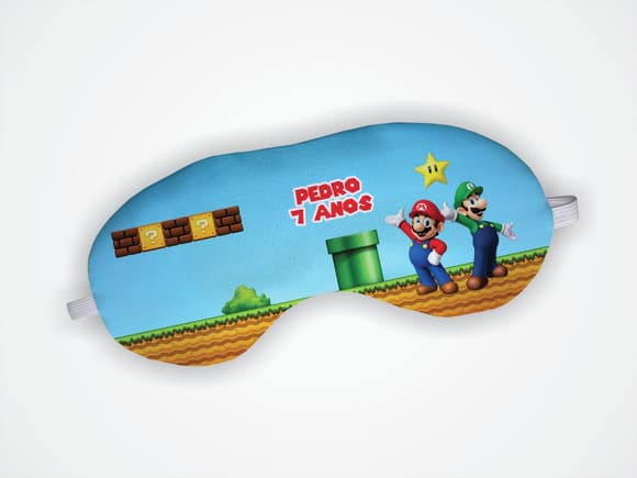 Máscara Dormir Super Mario