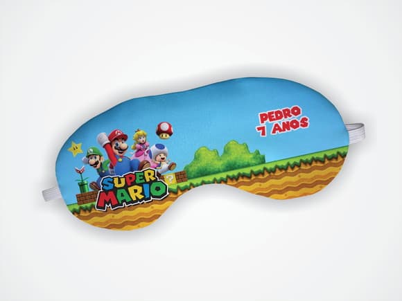 Máscara Dormir Super Mario