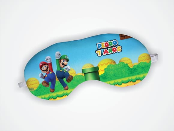 Máscara Dormir Super Mario