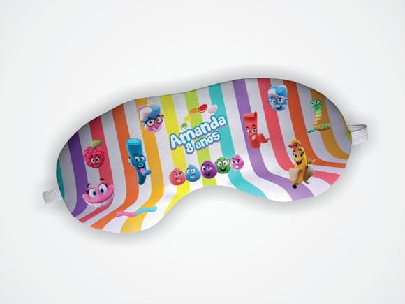 Mascara Dormir Personalizada Bala Fini