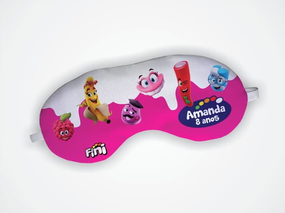 Mascara Dormir Personalizada Bala Fini