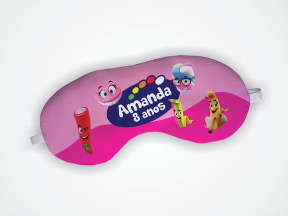 Mascara Dormir Personalizada Bala Fini