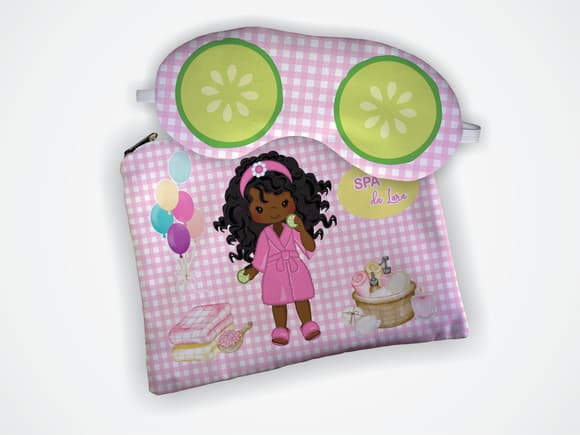Lembrancinha Kit Necessaire + Mascara Festa Spa