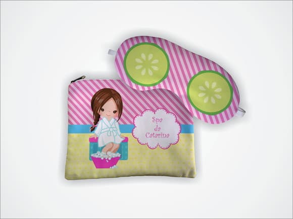 Lembrancinha Kit Necessaire + Mascara Spa