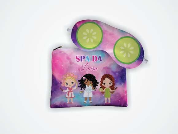 Lembrancinha Kit Necessaire + Mascara Spa