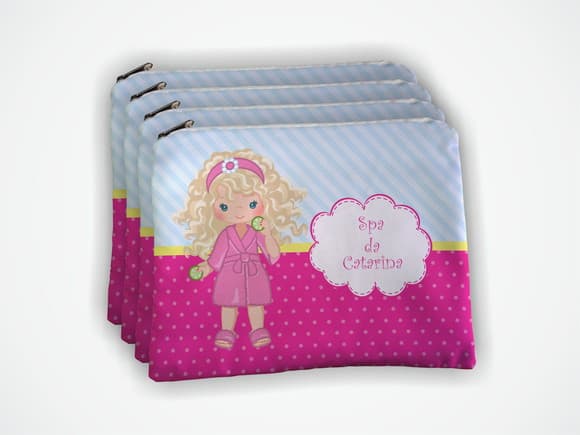 Lembrancinha Necessaire Personalizada 19x13cm Spa
