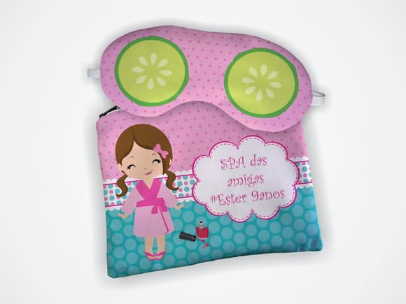 Kit Personalizado Necessaire + Mascara Spa