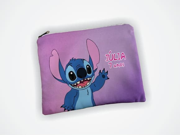 Necessaire 19x13cm Personalizada Stitch