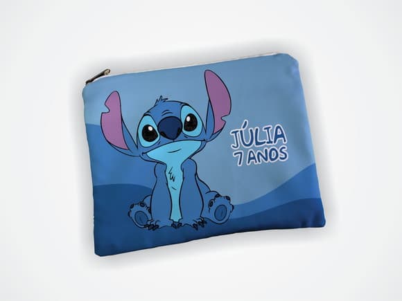 Necessaire 19x13cm Personalizada Stitch