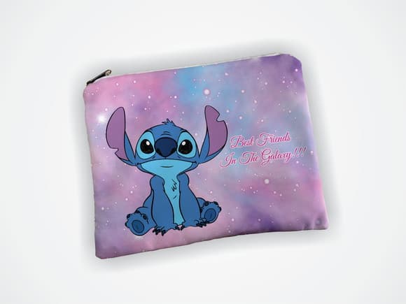 Necessaire 19x13cm Personalizada Stitch