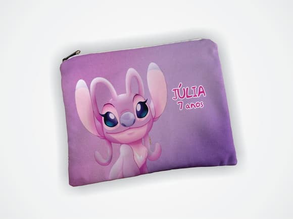 Necessaire 19x13cm Personalizada Stitch