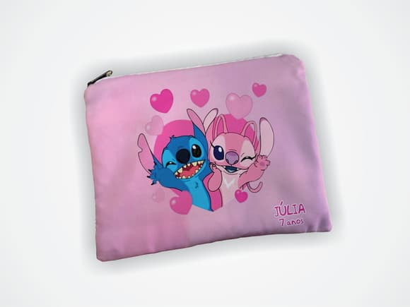 Necessaire 19x13cm Personalizada Stitch