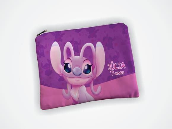 Necessaire 19x13cm Personalizada Stitch