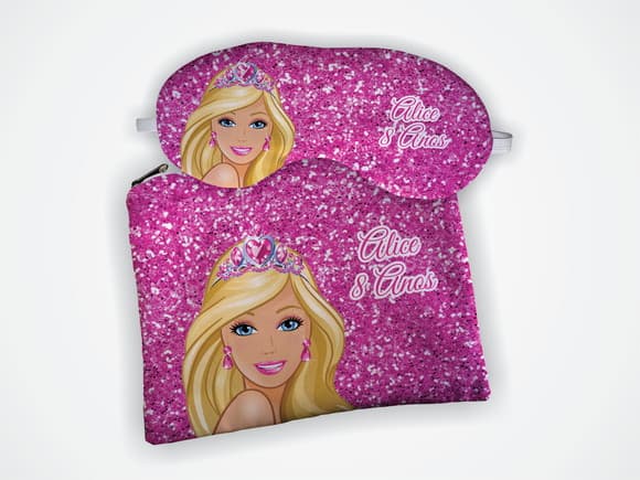 Kit Personalizado Necessaire + Mascara Barbie