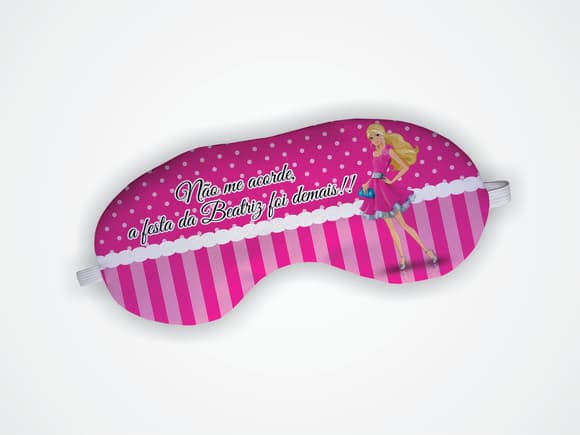 Mascara Dormir Personalizada Barbie Ken