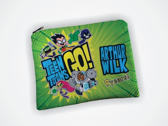 Necessaire Personalizada Jovens Titãs