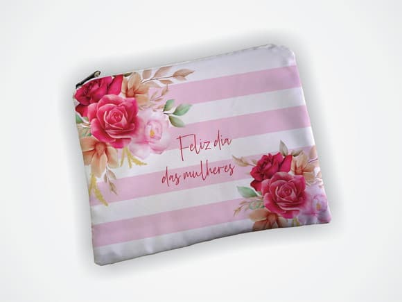 Necessaire Personalizada Floral
