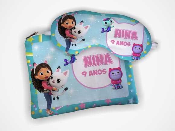 Kit Personalizado Necessaire + Mascara Gabi