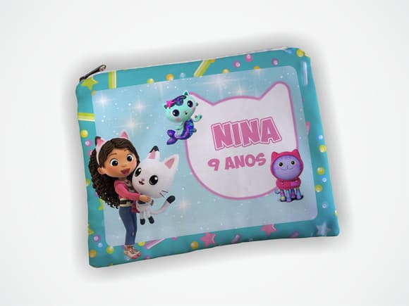 Necessaire Personalizada a Casa Mágica da Gabby