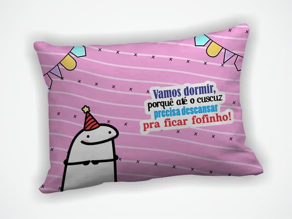 Almofada 18x28cm Personalizada Flork