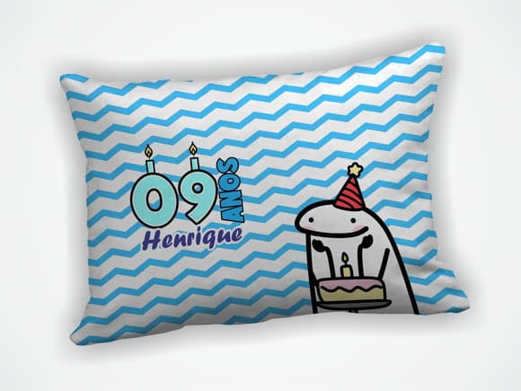 Almofada 18x28cm Personalizada Flork