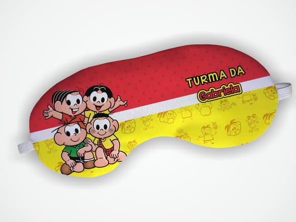 Mascara Dormir Turma da Monica