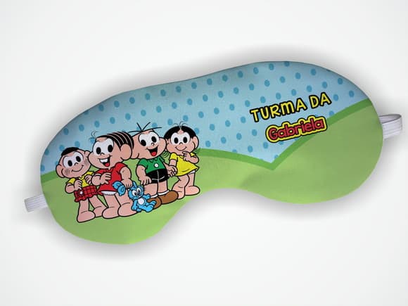 Mascara Dormir Turma da Monica