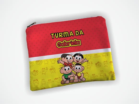 Nécessaire Personalizada Turma da Monica
