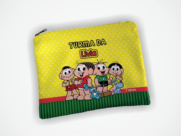 Necessaire Personalizada Turma da Monica