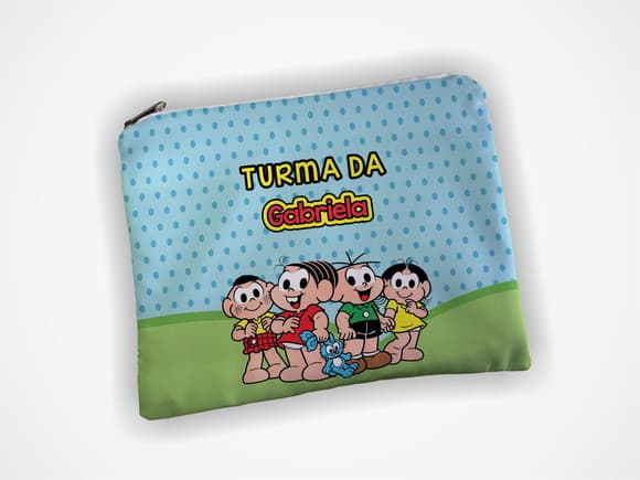 Necessaire Personalizada Turma da Monica