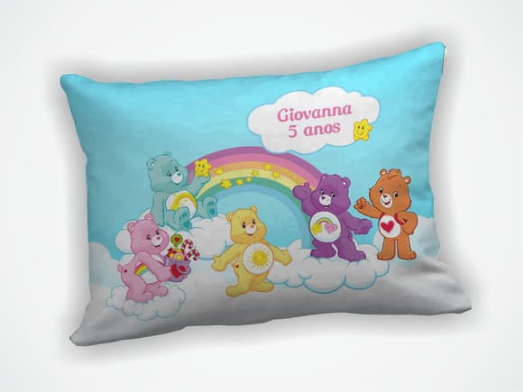 Almofada 18x28cm Personalizada Ursinhos Cranhosos