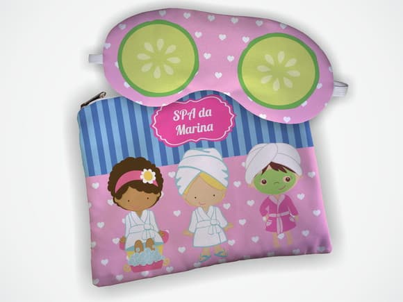 Lembrancinha Kit Necessaire + Mascara Spa