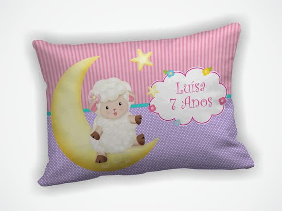 Almofada 18x28cm Personalizada Ovelha