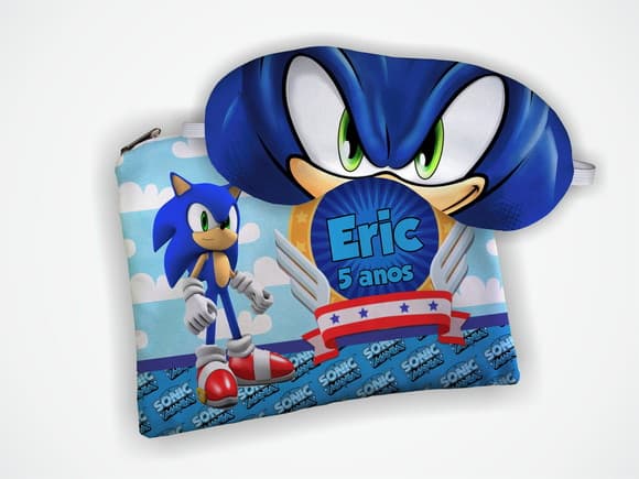 Kit Necessaire + Mascara de Dormir Sonic