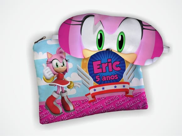 Kit Necessaire + Mascara de Dormir Sonic