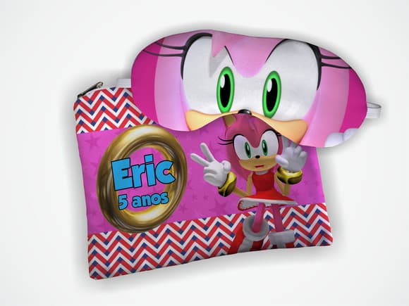 Kit Necessaire + Mascara de Dormir Sonic