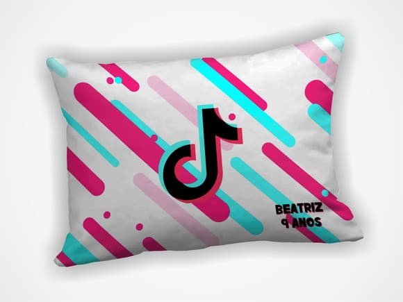 Almofada 18x28cm Personalizada Tiktok
