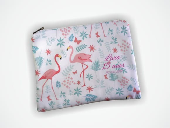 Necessaire 19x13cm Flamingo