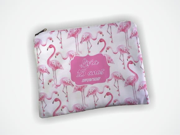 Necessaire 19x13cm Flamingo