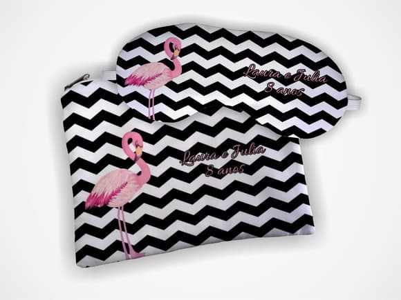 Kit Necessaire + Mascara Flamingo
