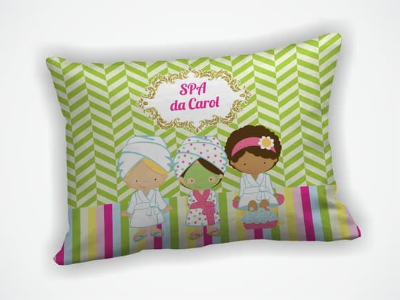 Almofada 18x28cm Personalizada Spa