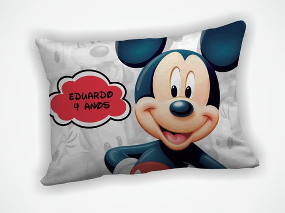 Almofada 18x28cm Personalizada Mickey