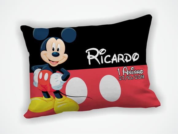 Almofada 18x28cm Personalizada Mickey