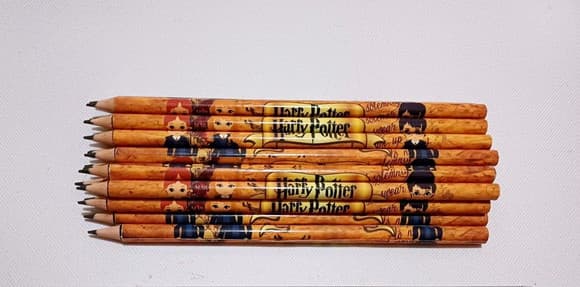 25 Lápis Personalizado Harry Potter
